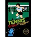Tennis NES box art – classic 8-bit game for Nintendo NES